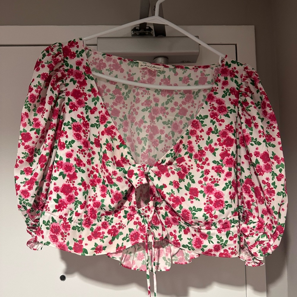 NWOT For Love And Lemons Petal Blouse